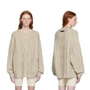 Essentials Fear of God Cable Raglan Sweater XXS